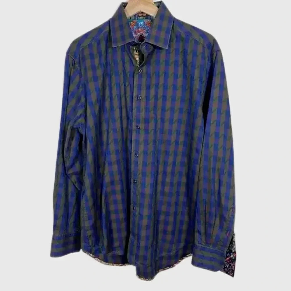 ROBERT GRAHAM | PLAID BUTTON UP SHIRT